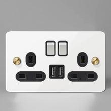  Double socket USB